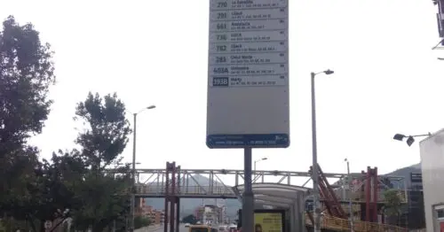 PARADERO SITP BARRIO LA CASTELLANA  211A00